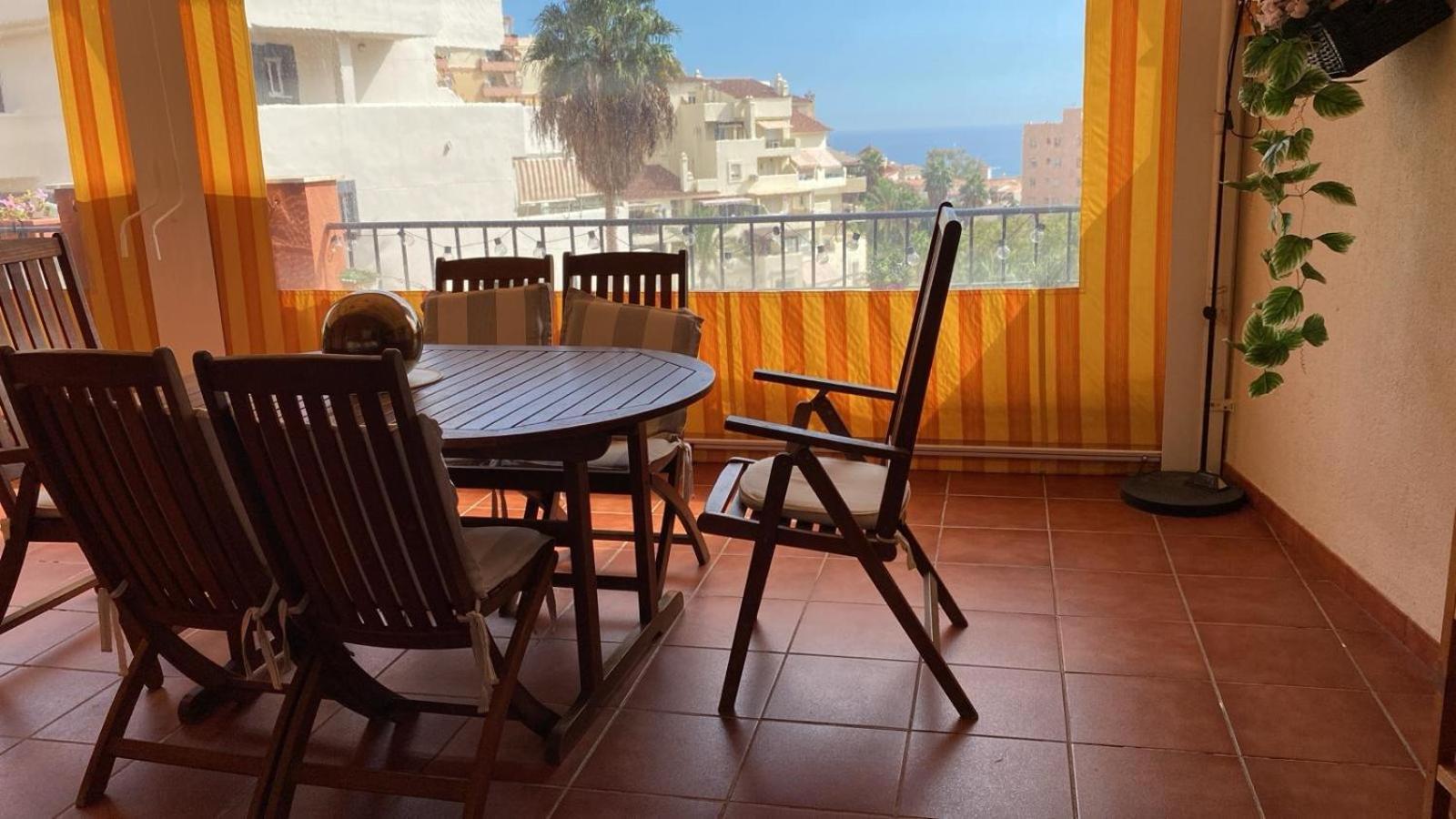 Benalmadena Costa Malaga Apartamento Muy Acogedor Con Vistas Al Mar Terraza Gigante Para Verano E Invierno Parking מראה חיצוני תמונה